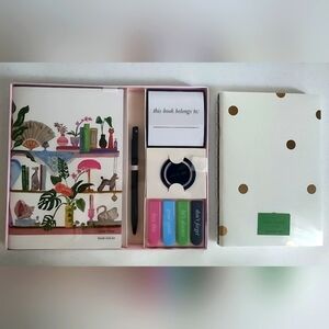 Kate Spade Book Club Kit and Notebook Set